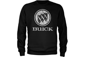 Buick Officiellt licensierad Distressed Logo Sweatshirt