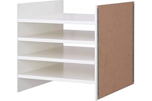 IKEA KALLAX Einsatz für Regal mit 4 Böden - 33x33cm - weiß
