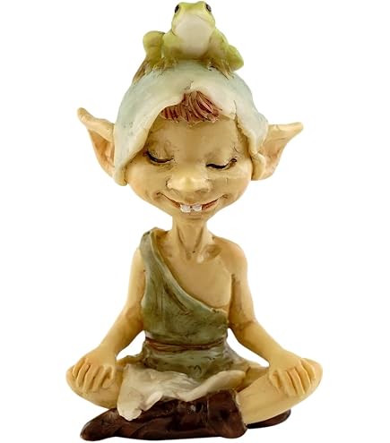 Collezione Top Miniature Fairy Garden e Statua Terrario Rana Riposante