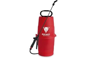 PULMIC TAKE CONTROL Pulmic Pulverizador Agua Raptor 7. Presión Manual. Pulverizador Herbicidas, Insecticidas y Fungicidas. Lanza en Fibra de Vidrio. hasta 7L. con Bomba (Raptor 7 + Pack 2 de 1L) (Raptor 7)