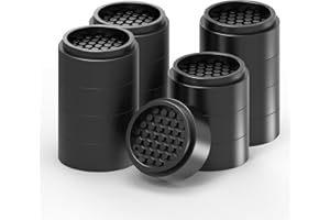 Ezprotekt 16er-Pack verstellbare Möbelerhöhungen, 2,5 cm Waschmaschinenerhöhung, stapelbare runde Betterhöhung, schafft eine zusätzliche Höhe von 2,5 cm, 5,1 cm oder 7,6 cm für Sofa, Tisch, Stuhl