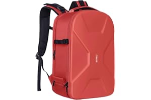 MOSISO Camera Backpack, DSLR/SLR/Mirrorless Photography Camera Bag 15-16 inch Waterproof Hardshell Case with Tripod Holder&Laptop Compartment Compatible with Canon/Nikon/Sony
