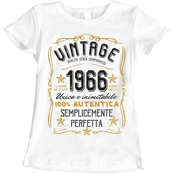 Divertente Retrò Vintage 1962 60 Anni Compleanno Donna Maglietta - Foto 2