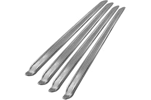 Fezf 4PCS Palanca De Neumáticos,Palancas De Neumáticos De Acero Al Manganeso Removedor De Llantas De Cuchara Herramientas para Reparar para Motocicleta,Bicicleta,Coche