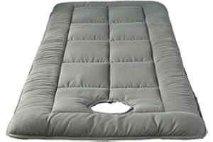 Luxylei Matelas De Lit Épais, Coussin De Lit Antidérapant, pour Salle De Beauté, Hôpital, Tapis De Lit De Massage avec Trou