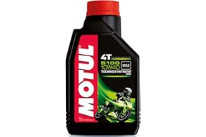 Motul Motoröl 5100 10W40 4T 1 L, Brown, 41185