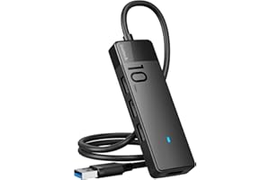 Inateck Hub USB 3.2 Gen 2, rozdzielacz USB z 4 portami USB-A, kabel 50 cm, kompatybilny z Windows 7/8/10/11, Mac OS, Linux