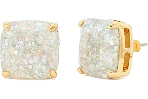 Kate Spade New York kleine quadratische Bolzen, klar