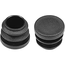 Sourcing Map Bouchons Extrémité Plastique 50mmx25mm Meuble Rectangulaire Pied Chaise Table