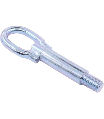 Akozon Abschlepphaken, Schwarz Auto Abschlepphaken 1T0 805 615 A Heavy Duty Abschleppöse Haken