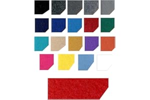 SERDECO DECORACION SERDECO DECORACIÓN - Moquetas para Ferias y Eventos |1 metro de (Ancho) X (Rojo, 20 metros de (Largo))