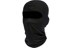 HSHDUTI Balaclava Ski Face Mask, Motorcycle Cycling Neck Warmer for Helmet, UV Protector Scarf for Men/Women, Balaclava Face Mask, Motorcycle Cycling Ski Mask for Helmet, UV Protection, Unisex Men Women