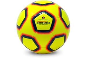 Lionstrike Lite Football With NeoBladder Technology, Light Kids Soccer Ball