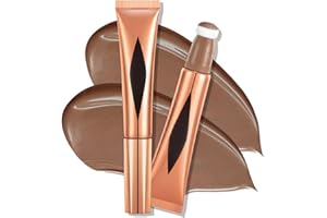 Ofanyia Contour Beauty Wand, Liquid Face Concealer Contouring with Cushion Applicator, Natural Matte Finish Stick, Lightweight Blendable Super Silky Cream Stick (05#) 12ml 30g (1 Pack)