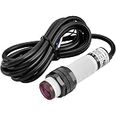 Heschen - Infrared photoelectric proximity switch M18, diffuse reflection type, E3F-DS30P3, detection distance 10-30cm, 10-30
