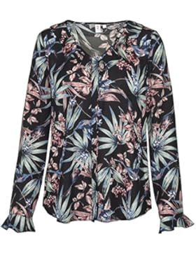 SEIDENSTICKER Damen Bluse Schwarze Rose Bügelleicht Fashion-Bluse