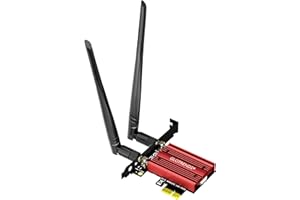 GLOTRENDS BE8774 Tarjeta WiFi 7 PCIe para PC de sobremesa con Chip Intel BE200NGW, 802.11be, BT 5.4, sólo Compatible con Windows 11 24H2 o versión Superior (no soporta Placa Base AMD)