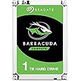 Seagate BarraCuda 1 TB Internal Hard Drive HDD 3.5 Inches (8.8 cm) SATA 6 Gb/s 7200 RPM 64 MB Cache for Computer Desktop PC (