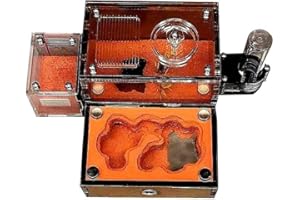 PengGengA Transparent Acrylic Ant Habitat - Breeding & Viewing Area with Nest & Accessories (3Pcs)