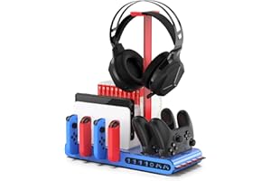 Imp Gaming DLX2 LED Multi-Function Charge and Store Stand Nintendo Switch