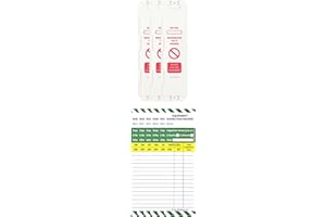 LIVE LIFE BETTER LIVELIFEBETTER® Equipment Safety Inspection Tags - 3 Holders and 6 Inserts - Show Equipment has Been Inspected (LOLER/PUWER) and fit for use - Durable Polypropylene (PP) Tags