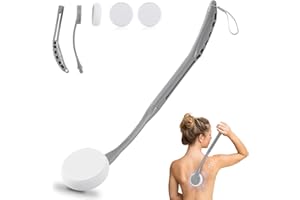 BTIDEAS Lotion Applicator for Back, 20.5” Back Lotion Applicator, Back Lotion Applicators for Your Back, Easy Reach and Washable, Back Self Tanner Applicator