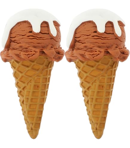 Realistic Artificial Ice Cream Props 4pcs Simulation Ice Cream Cone Models Fake Food Imitation Desserts Shop Display For Photo Shoots Kitchen Cabinet Showcase - View #13