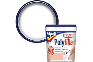 AXPOWER INSPIRATIONAL TECHNOLOGY EMPOWERING PEOPLE Polycell Deep Gap Polyfilla 1L – Interior Wall Filler for Deep Holes, Cracks & Gaps | Easy Sanding, Paintable, Long-Lasting Repair Solution