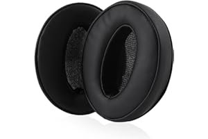 SANGCCA Cuscinetti Cuffie, Cuscinetti Auricolari di Ricambio Compatibili con Sennheiser HD4.50BT, HD4.50BTNC, HD4.40BT, HD4.30, HD350, HD400S, HD458BT, Cuscinetti Auricolari con Pelle Proteica e Memory Foam