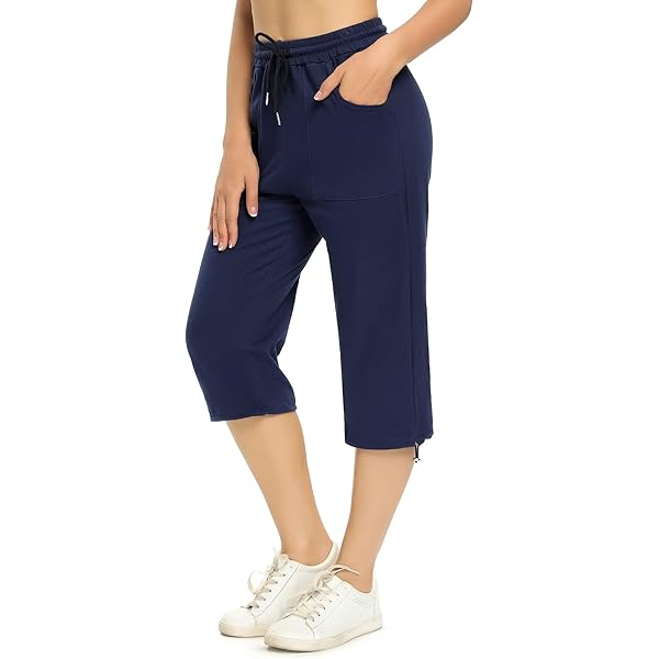Pantacourt Pour Femme Pour L'été 2025 - Confortable Et Extensible - Taille Haute - Pantalon De