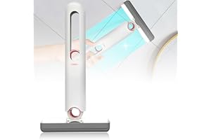 LEJIEYIN Mini Mop Hands-Free Self-Cleaning Squeeze Mop Stark saugfähiger Schwamm Lazy Mop Tragbarer Nass- und Trockenmopp für Küche/Bad/Wohnzimmer