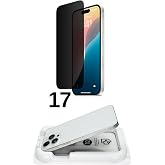 [EASY INSTALLATION] Extra HD Premium Sapphire Glass Screen Protector compatible with Apple iPhone iPhone 17 (Ghost, iPhone 17)