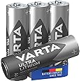 VARTA Batterien AA, Ultra Lithium, 1,5V, ideal für Digitalkamera, Spielzeug, GPS Geräte, Sport- & Outdoor-Einsätze,(4 Stück) 