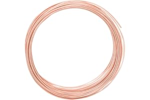 Vaessen Creative Filo di Ferro Modellabile da 10 m x 1 mm Orange Copper – Filo Flessibile per Creazioni Floreali, Realizzazione di Gioielli e Modellismo
