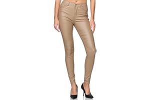 Elara Pantalon Femme Simili Cuir Push Up Chunkyrayan