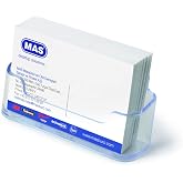 Mas 486 Oval Şeffaf Kartvizitlik