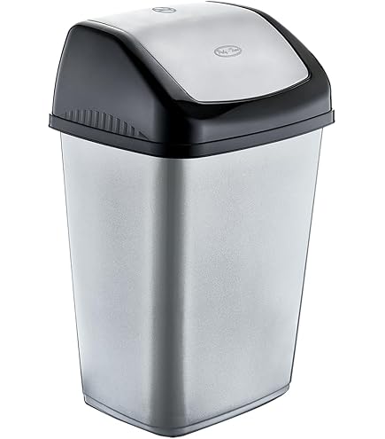 Relianceuk 10l Beige Heavyduty Plastic Swing Bins For Kitchen Ideal | INDIA