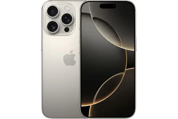 Apple iPhone 16 Pro, 256GB, Titanio Natural (Reacondicionado)