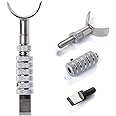 Itian Carving Cut Tool Swivel Leather Leathercraft Working Tool Set Adjustable Rotary Cut Carving