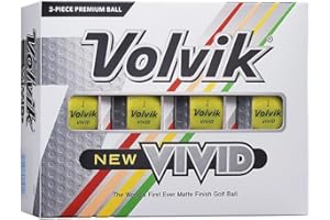 Volvik Couleurs Vives Balle de Golf Mixte
