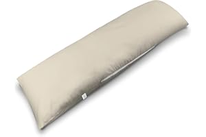‎EKM TRADE ekmTRADE Seitenschläferkissen 40x145cm Langkissen ergonomisches Schlafkissen, erholsamen Schlaf optimale Druckentlastung, Körperanpassung, für Schwangere, Stillende & Allergiker (8, Kissen mit Bezug)