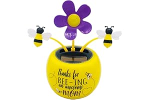 ARDORMAN Solar Wackelfigur Blume, Solarblume Wackelblume Solar Tanzende Blume Solar Dancing Flower Solarfigur Für Auto Haus Und Büro