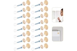 Gwolf Viti a specchio, 16pcs tappi a vite in ottone, viti a specchio da 16 mm Coprivite decorative, Chiodi a specchio decorativi, Chiodi a specchio in acciaio inossidabile per specchi da bagno