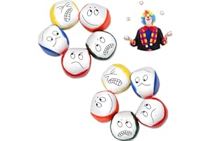 Dzxin Juggling Balls, 10Pcs Soft Juggling Balls Set Small Bean Bags Juggle Balls for Adults Children Beginners Outdoor Throwing