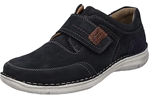 Josef Seibel Herren Kletthalbschuhe Anvers 83,Extra weit (K),Wechselfußbett