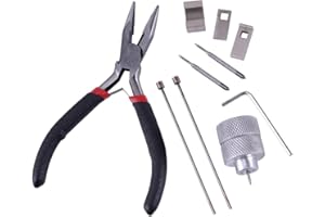beler 10pcs Car Ignition Lock Pin Removal Extractor Needle Peg Puller Repair Tool Kit