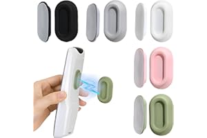 YALiya Magnetische Fernbedienungshalterung, 5 Stück Selbstklebende Wandmontierte Fernbedienungshalter, Halterungen Wandhalter einfach für Verstauen TV, Luft-Fernbedienung, Ladebuchse (C)