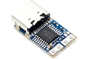 TKSE Modu?y Power Trigger, 5 sztuk Usb-c Pdc004 Pd 12 V DC modu? wyzwalania napi?cia sta?ego 5 A wej?cie gniazda typu C DC modu? wyzwalania napi?cia sta?ego do inteligentnych domów