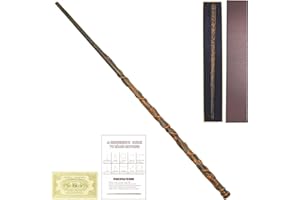 FemKey Bacchetta Magica Halloween, Bacchetta Resina di Mondo Magico, Cosplay Halloween per Streghe e maghi38.3CM, 70G