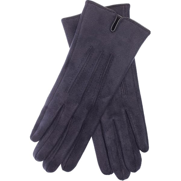 Van Der Rich ® Gants D'Hiver Épais Tactiles Pour Femme – Doublés Polaire Et Daim Doux, Chauds Et Élégants